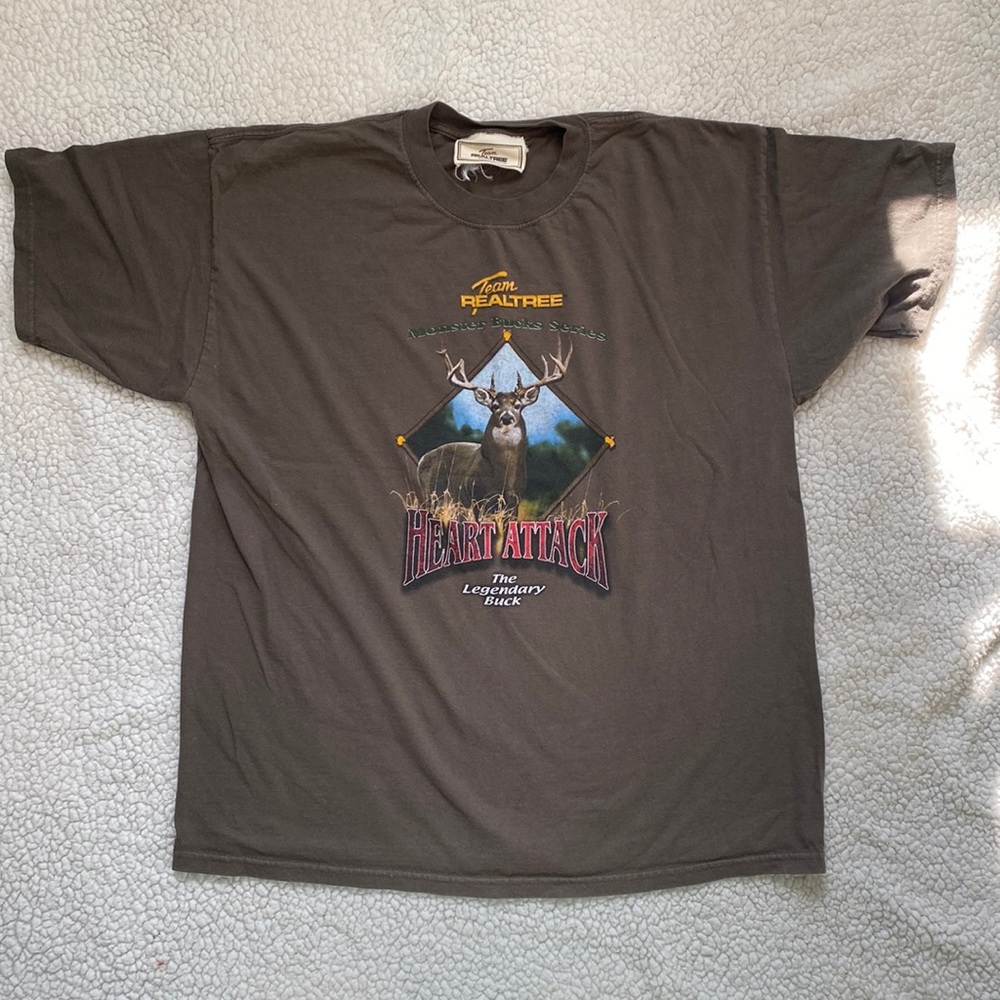 Deer team realtree t shirt
